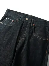 MBBCAR 11OZ デニム九分丈パンツ【赤耳・洗い加工・アメリカンカジュアル】