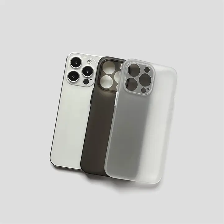 スマホケース 薄型 マット 指紋防止 超柔軟 素肌感 iPhone対応 多機種対応