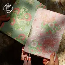 伝統的な手作りの宋錦デザイン中式手帳【絹素材・日記・ノート】