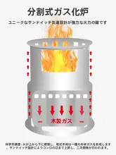 Urbanwave アウトドア焚き火台【折りたたみ式・キャンプ用・ポータブル】
