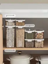 Lazy Corner 食品グレードの密閉容器【キッチン用・乾燥食材・ナッツ収納可】