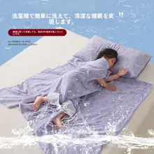 全棉製ガーゼ子供用スリープバッグ【腹部保護・防踢用・オールシーズン】（セットアップ対応）