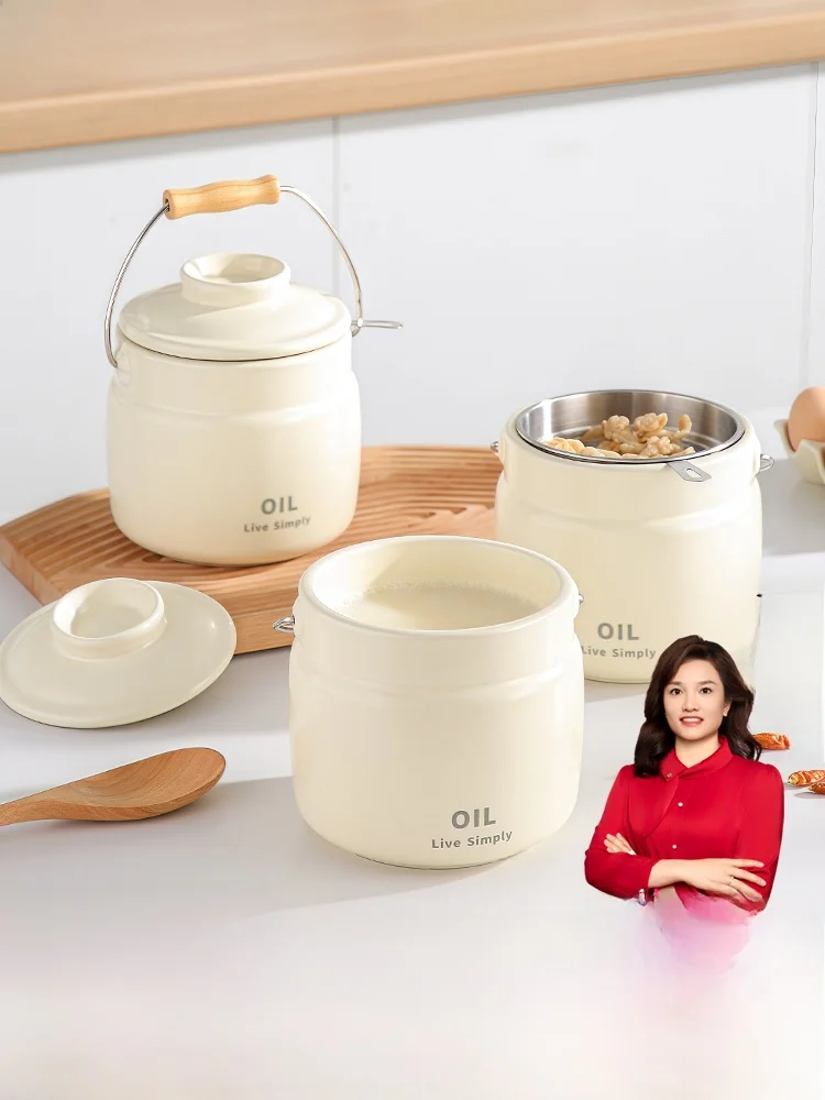 陶器製オイルポットはキッチンの油収納に最適な厚手セラミック製品か？