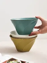日本製トルドシリーズ 陶器の食器【シンプルでレトロなスープボウル・麺用ボウル・スタッカブル】
