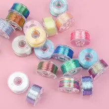 金属糸の法式刺繍用練習糸【グラデーションカラー・ボビン付き】