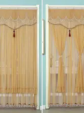 防虫カーテン【穴あけ不要・新中式・高級感ある二重レース・プライバシー保護】