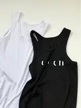 夏用カジュアルスポーツタンクトップ【ユニセックス・無地・スリーブレス・体型カバー】