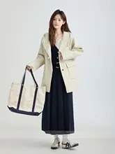 高腰デザインのプリーツスカート【Aライン・ミディ丈・レディース】