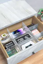 引き出し用収納仕切り【プラスチック製・自由な組み合わせ・下着・靴下用仕切り板】
