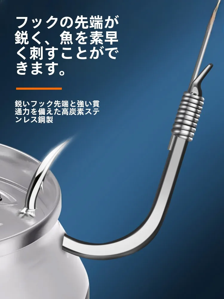 伊勢尼釣り針とは？子ライン・ダブルフック構造と大物釣りへの実用性を解説
