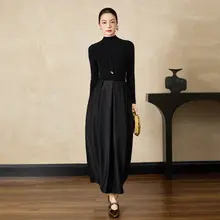 シンプルな魅力が光る花苞スカート【シワ加工・コーディネートしやすい・季節感のあるデザイン】