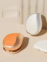 RAFFINI 水滴型ヘアブラシ【携帯用・レディース・長髪・頭皮マッサージ】
