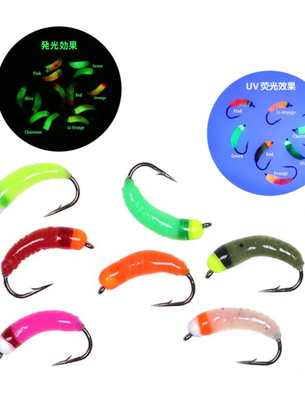 剥がせるフック：冬季用氷上釣りフライフックの実用性と使用シーン