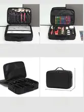 プロ用化粧道具収納バッグ【持ち運び便利・美容・ネイルアート・化粧箱】