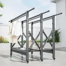折りたたみ式物干しスタンド【屋内外使用・高耐荷重】