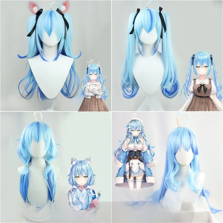 VTuberキャラクター コスプレウィッグ【常服・正月用】