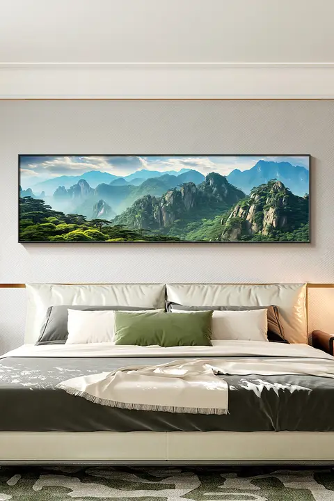現代的なデザインの風景画【寝室用・インテリア装飾・高級感あり】