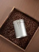 コーヒー豆密封容器【お茶や香辛料の保存に最適・防湿・一方向排気機能】