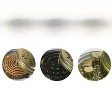 屋外用携帯蚊取り香皿【フタ付き・安全設計・消火機能】