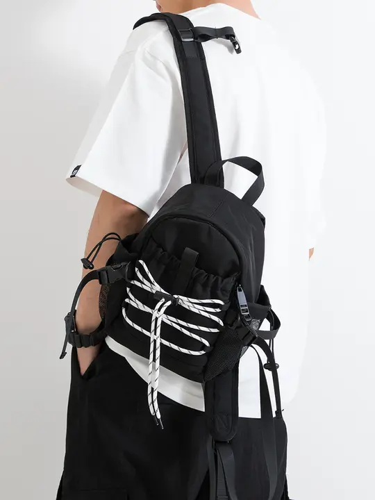 韓国風巾着リュックカジュアル通勤ミニ