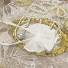 レースリボン付きカーテン装飾用アクセサリー【北欧風・結び紐・花柄】