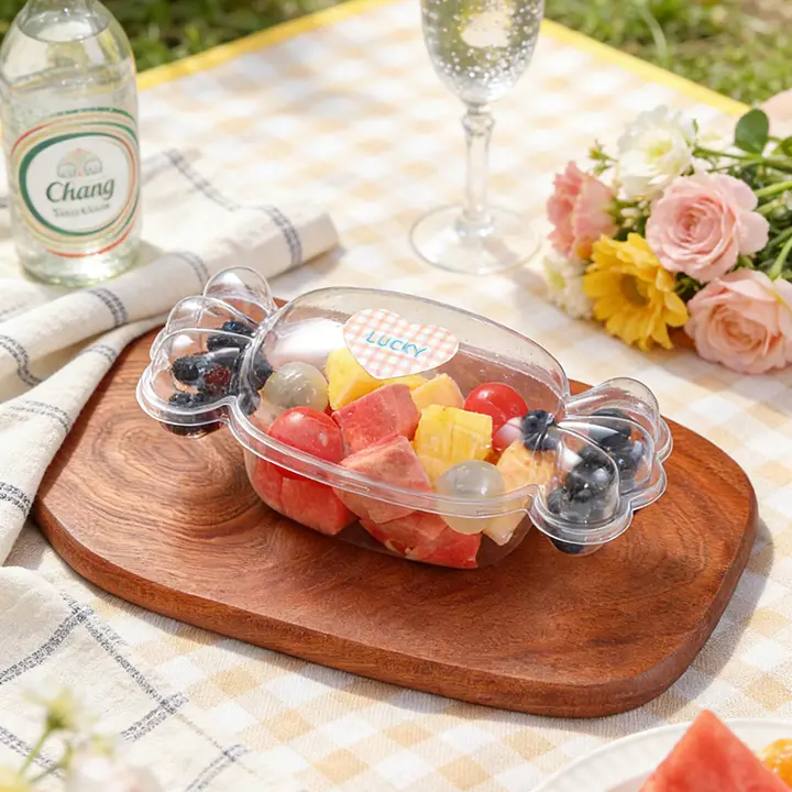 使い捨てムースデザートボックス【フルーツケーキ・アフタヌーンティー用】