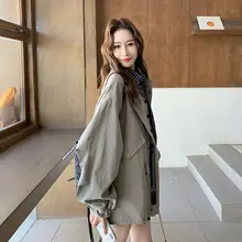 韓国風ワークコート【春秋用・カジュアル・シンプルデザイン】