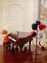 オルゴール テディベア ピアノ演奏 キッズ ガールズ 誕生日プレゼント 「Mr.Christmas」