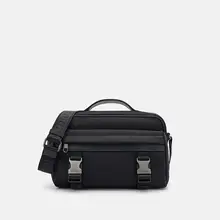 軽量ショルダーバッグ【ファッション・メンズ・サイドストラップ・ジッパー】