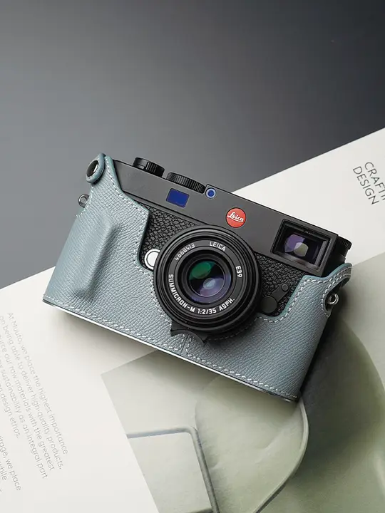 MrStone LEICA M11用レザーケース【手掌模様・カメラグリップ保護】
