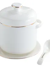 陶製炊飯鍋【二重蓋・家庭用・ホテル対応・蒸し料理・スープ用】