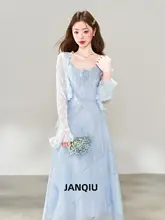 エレガントなドレープのロングドレス【春用・キャミソール・カーディガン付き】（セットアップ対応）
