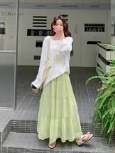 2点セット レディース UVカットパーカー スカート グリーン 夏 甘め 若見え おしゃれ