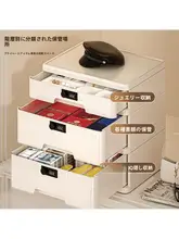 鍵付き収納キャビネット【引き出し式・貴重品やプライバシー文書用・家庭用証明書収納】