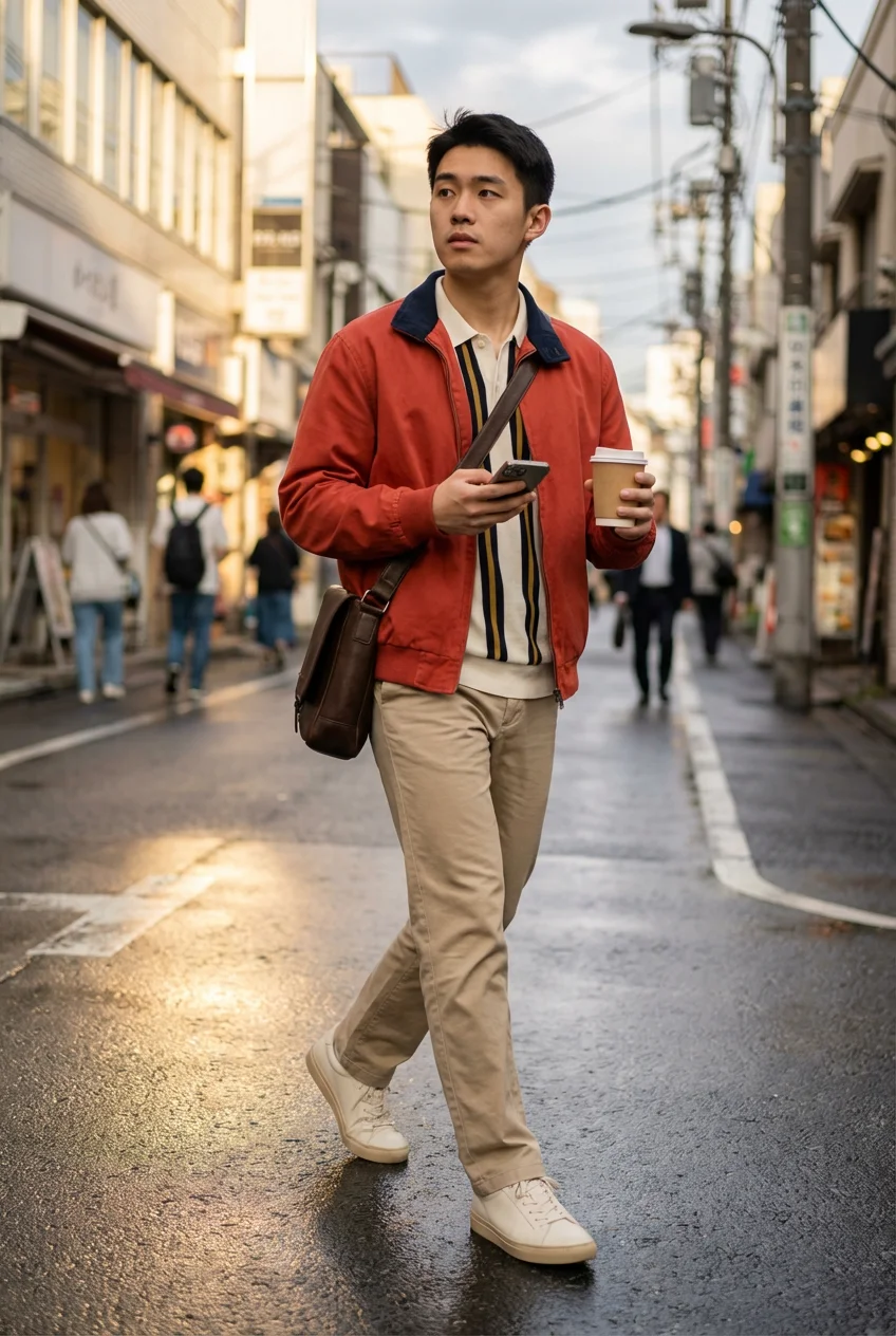 スウェットパンツ コーデの失敗しない着こなしガイド｜Vネック・素材選びの秘密