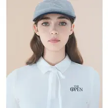 EUROPEAN TOUR イギリスオープン女子ゴルフキャップ【レトロデザイン・通気性・調節可能】