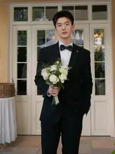 ビジネスカジュアル メンズスーツ【冬用・結婚式・伴郎対応】（セットアップ対応）