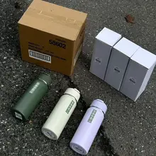 大容量ステンレス製保温ボトル【携帯便利・登山用】