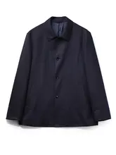 高級なウール製 メンズビジネスジャケット【シンプルデザイン・重厚感】