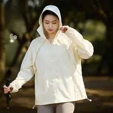 女性用 UVカット防寒カーディガン【軽量・通気性・アイスシルク素材】