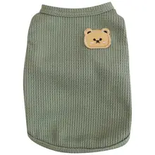 防毛設計の薄手夏用猫服【子猫用・半袖・快適な通気性】