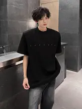 スタイリッシュな小さめ襟のTシャツ【メンズ・アメリカンスタイル・ショートスリーブ】