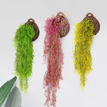 吊ラン花芸 装飾 植物 偽花 壁掛け 壁飾り