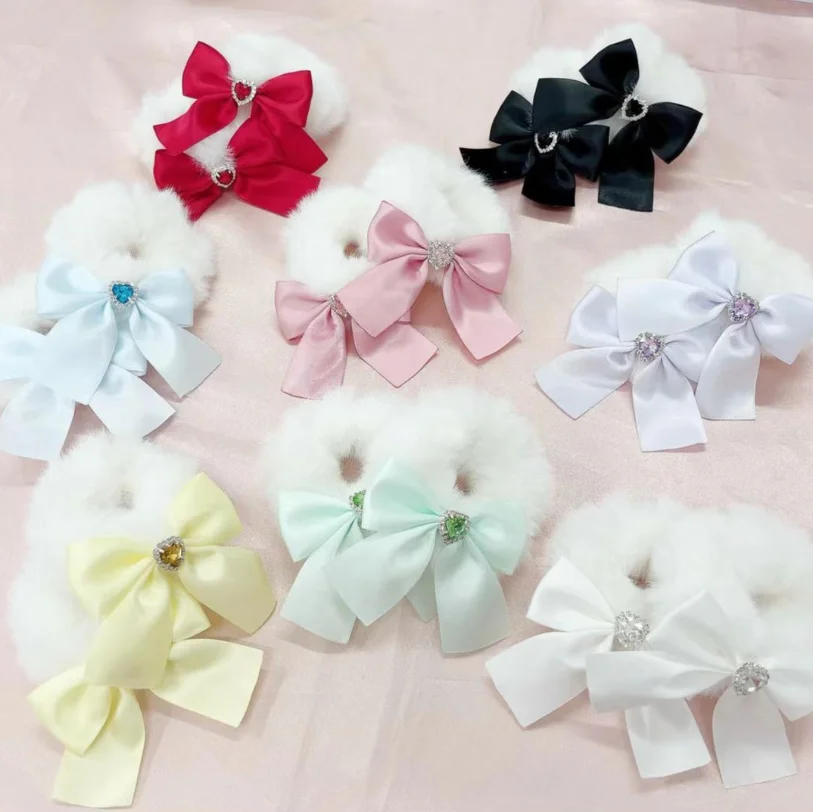 1歳児から3歳までのおしゃれな髪型にぴったり？カラフルリボン付きファー発束がおすすめな理由とは？