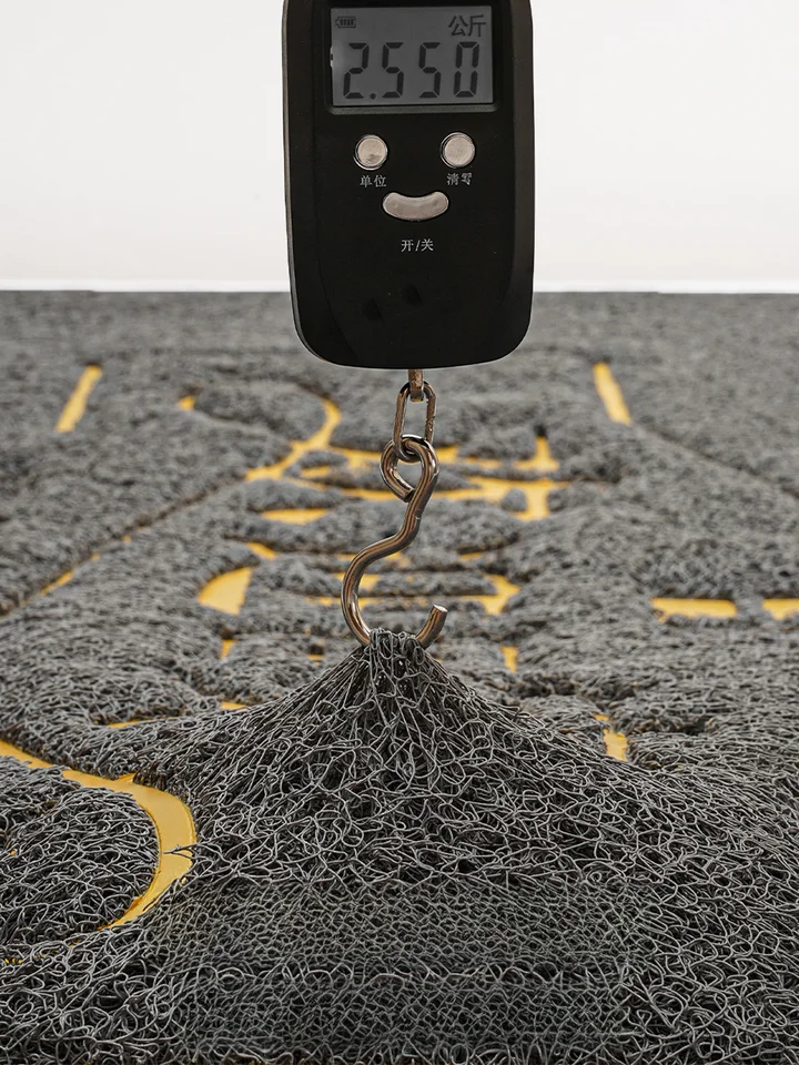 滑り止め機能付き 家庭用入口マット【シリコン繊維・防滑・玄関用】