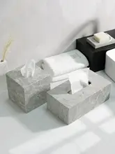 天然大理石ティッシュボックス 浴室 使用 ホテル サンプルルーム 装飾品