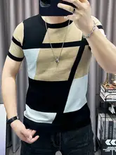 アイスシルク製 メンズ 半袖Tシャツ【フィット感・カジュアルスタイル】
