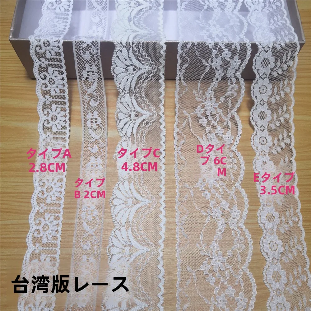 白色レース柄の多様なデザインが女性DIYに最適な理由