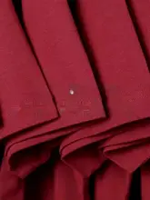 極上の柔らかさ新疆綿100% Tシャツ【チェリーレッド・ワインレッド・短袖・ユニセックス・ルーズフィット】
