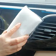 極細マイクロファイバー車内装クリーニングスポンジ【洗車・美容用品】